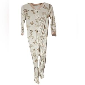 Milkberry butterfly footie